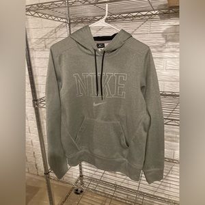 Nike Grey Hooded Sweatshirt Men’s Size Medium